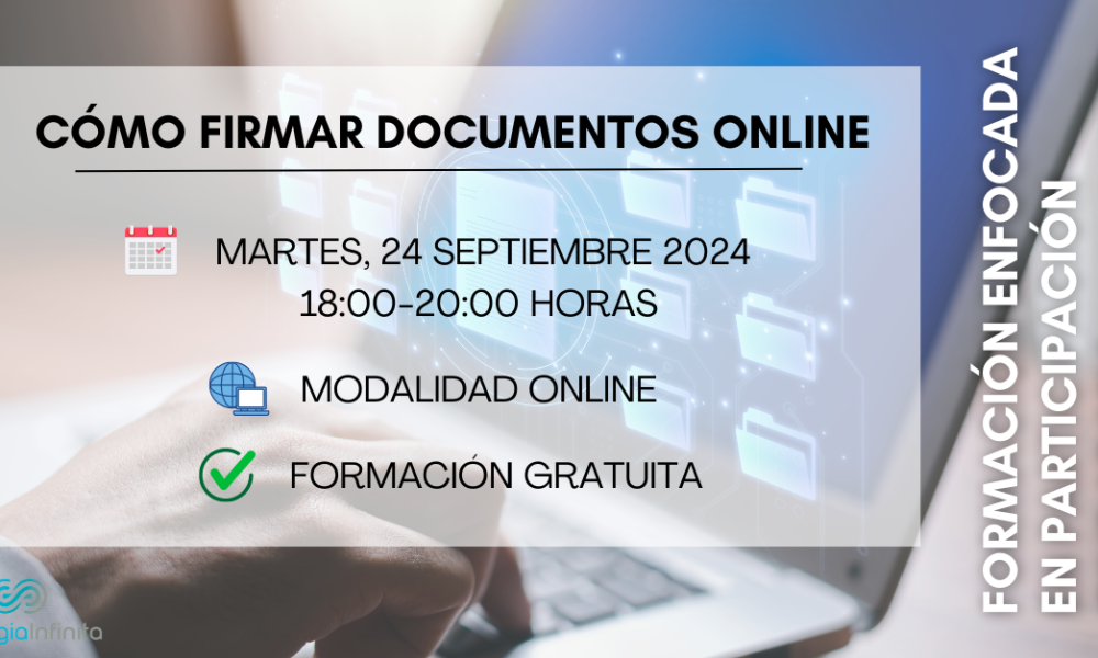 formación online gratuita participación ciudadana firmar documentos