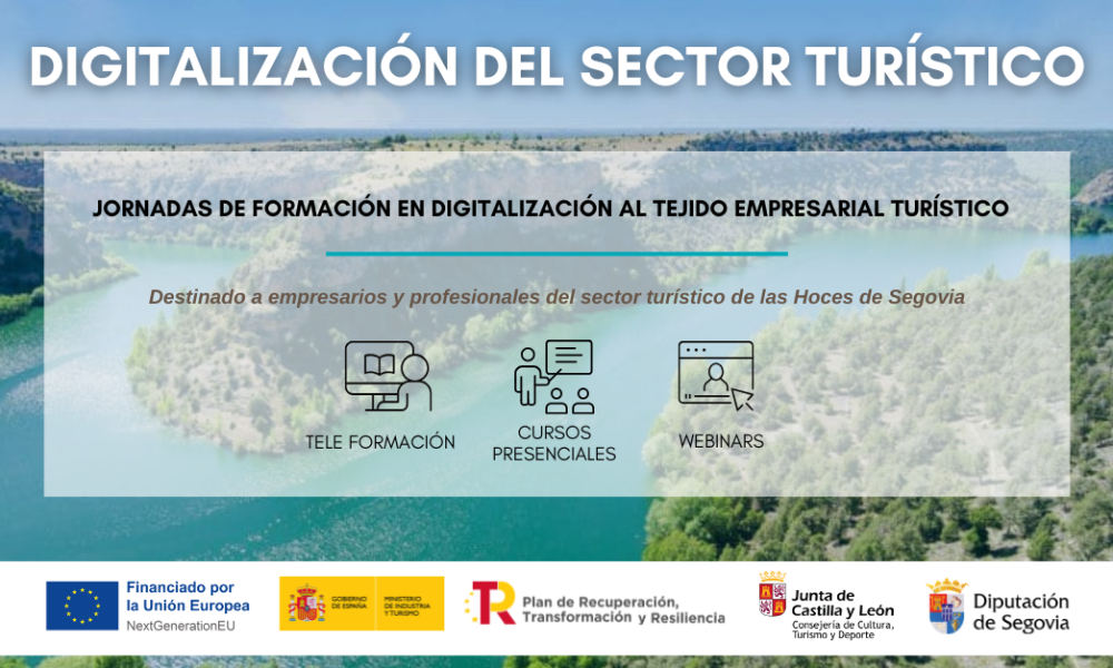 digitalización del sector turístico en Segovia hoces Duratón turismo
